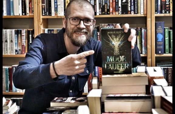 Buchrelease zu Mooläufer mit Boris Koch Otherland Buchhandlung Berlin